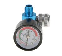 Regolatore Digitale Per Vernice Spray Manometro Pressione Aria 1/4" Compressore
