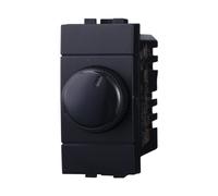Regolatore Dimmer A Manopola 220V 100-1000W Colore Nero Compatibile Con Bticino