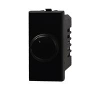 Regolatore Dimmer A Manopola 220V 100-1000W Colore Nero Compatibile Con Bticino