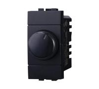 Regolatore Dimmer A Manopola 220V 100-1000W Colore Nero Compatibile Con Bticino