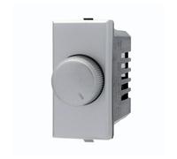 REGOLATORE DIMMER A MANOPOLA 220V SILVER COMPATIBILE CON BTICINO AXOLUTE