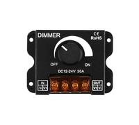 Regolatore dimmer a manopola PWM da 360 W for strisce luminose a LED monocolore DC12-24 V 30 A(WM-TG008A With cover)