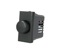 REGOLATORE DIMMER A MANOPOLA SILVER TECH BIANCO NERO COMPATIBILE AXOLUTE