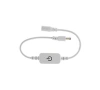 Regolatore dimmer LED con interruttore touch a manopola continua U 5V DC12-24V(Touch DC12-24V White)