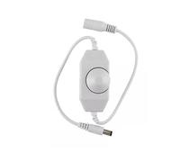 Regolatore dimmer LED con manopola continua DC 12V 24V(WHITE)