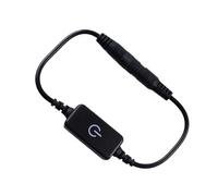Regolatore dimmer LED regolabile luminosità DC12V 24V 4A adatto for striscia luminosa monocolore 5050 2835 interruttore tattile on/off(Black)
