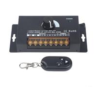 Regolatore dimmer rotante LED 90A 12V 24V | Robusto alloggiamento in ABS, design resistente al calore, prestazioni stabili, adatta a configurazioni multi-lampada