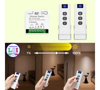 Regolatore Dimmer Varialuce 220V 150W Pulsante e Telecomando lampade strisce led [EEK: A]