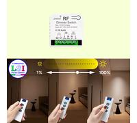 Regolatore Dimmer Varialuce 220V 150W Pulsante e Telecomando lampade strisce led