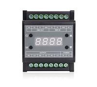 Regolatore dimmerabile, driver di regolazione a 3 canali con display digitale, a tre circuiti ad alta tensione ad alta potenza DMX512, regolatore di regolazione a tiristore per illuminazione