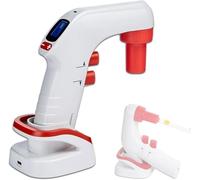 Regolatore elettrico per pipette, 0,1-100 ml, riempitrice automatica motorizzata per pipette con display LCD e supporto di ricarica, 6 velocità regolabili per biologia e chimica di laboratorio