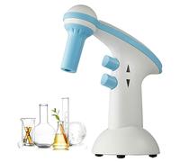 Regolatore elettrico per pipette, riempitrice automatica per pipette da laboratorio, pipetta elettrica da 0,1-100 ml con filtro idrofobo da 0,45 um, velocità regolabile e 2 modalità di drenaggio