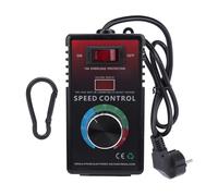 Regolatore Elettronico di velocità, Regolatore di Tensione con Protezione Sovraccarico 15A per Ventola, Smerigliatrice Angolare, Ventilatore, Variatore di Luce, Riscaldatore