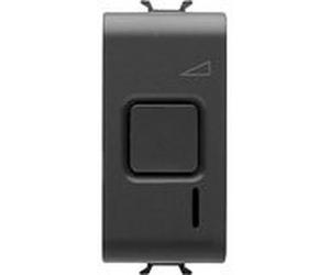 Regolatore Elettronico Pulsante 1M 60-500W Nero (Gewiss Cod. Gw12568)