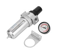 Regolatore Filtro Sifone per Compressore D'Aria BSP 1/2 con Collegamento di Montaggio per Vari Utensili e Apparecchiature Ad Aria Compressa