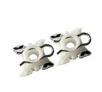 Regolatore Finestrino 2/4/6/8 Pezzi Clip Scorrevoli Per Alzacristalli Per BMW Serie 3 5 7 M3 M5 E32 E34 E36 Z3 51321938884 Regolatore Finestrinoc(2 pezzi)