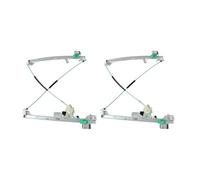 Regolatore Finestrino 2 Pezzi Per GMC Per Yukon Per Sierra Alzacristalli Elettrico Con Motore Anteriore Sinistro E Destro 741-644 741-645 Motore Auto Regolatore Finestrinoc