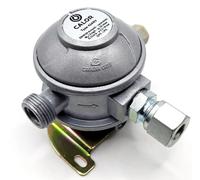 Regolatore Gas Caravan LPG RV 30mbar 10mm Uscita A 90 Gradi