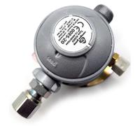 Regolatore Gas Caravan LPG RV 30mbar 8mm 180 Gradi Uscita NUOVO