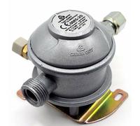 Regolatore Gas Caravan Motorhome LPG Bulkhead 30mbar 8mm Uscita