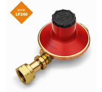 REGOLATORE GAS GPL SECONDO STADIO 20 60 mbar 4KG PER RAMPA BOMBOLE PROFESSIONALE
