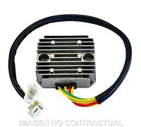 Regolatore Honda NX Dominator 12v-35a-trifase-5 cables-2 Connettori Moto Motore