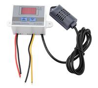 Regolatore Interruttore Igrometro Digitale, XH-W3005 0~99% RH 12V Digital LCD Igrometer Componenti Elettronici Sensore di Temperatura e Umidità Switch Controller Umidità Sensor
