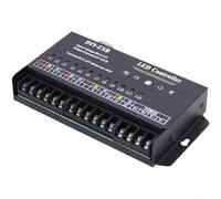 Regolatore LED programmabile con decoder a 12 canali, 60A DC5-24V LED Controller per PWM Dimmer Driver Controller luce da palcoscenico Luce DJ per striscia LED RGB