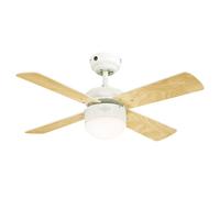 Regolatore LED Ventilatore con Telecomando Westinghouse Colosseum Bianco 90cm