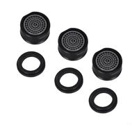 Regolatore limitatore di flusso d'acqua M24 per rubinetto M24, confezione da 3 inserti per rubinetto con guscio in rame per flusso di spruzzi e risparmio idrico