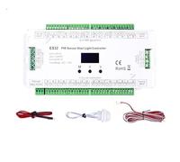 Regolatore luci scale ES32 Controller Luci LED For Scale Con Sensore PIR, 32 Canali, Colore Singolo, 2 Canali RGB Pixel SPI, Dimmer For Strisce LED, Controller Luci Scale Con Sensore(ES32 Controller)
