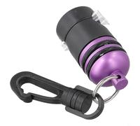 Regolatore magnetico per attrezzatura subacquea, supporto per tubo flessibile per sport subacquei, clip a polpo con attacco in plastica ABS, per immersioni subacquee (viola)