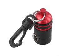 Regolatore magnetico per tubo con supporto regolabile per rilascio a clip per polipo, attrezzatura per immersione rapida, si attacca saldamente a Stan (rosso)