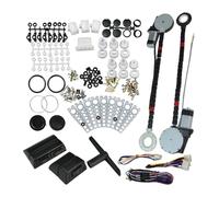 Regolatore Motore Alzacristalli Kit Universale Per Finestrino Elettrico Elettrico Regolatore Sollevamento Conversione Avvolgibile Per Camioncino SUV A 2 Porte Con Interruttore