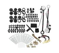 Regolatore Motore Alzacristalli Per BMW Etc Regolatore Di Vetro Per Auto Kit Di Conversione Regolatore Di Alzacristallo Elettrico Universale Pickup A 2 Porte