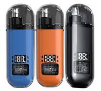 Regolatore nasale per capelli con display a LED, ricaricabile tramite USB, impermeabile, 3 colori