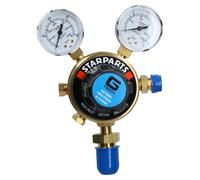 Regolatore ossigeno O2 due stadi 2 gauge bombola gas 300 bar saldatore