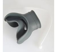 Regolatore per boccaglio per immersioni subacquee, supporto per polipo, design leggero e portatile per un facile utilizzo (grigio)