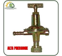 REGOLATORE PER GAS ALTA PRESSIONE PER GPL COPERCHIO IN ZAMA REGOLABILE 0/6 BAR