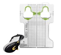 Regolatore Per Tacchette Per Bici - Strumento Di Allineamento Tacchette Per Pedali Per Scarpe Da Bici Da Strada | Strumento Ergonomico Per La Regolazione Delle Tacchettes Per Pedali Della Bicicletta