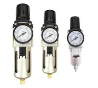 Regolatore pneumatico del filtro Pacchetto combinato FRL pneumatico da 3 AW2000-02 AW3000-03 AW4000-04 Separatore d'olio con scarico automatico(AW4000-04)