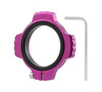Regolatore preloader per pedivella ID 29 mm per guarniture DUB, corpo in alluminio con anello filettato garantisce una regolazione precisa dello spazio (viola)