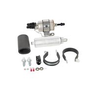 Regolatore Pressione Del Carburante Compatibile con il kit di conversione regolatore di pressione del carburante per auto EFI GSL392 Solenoide Di Dosaggio(Silver suit)