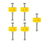 Regolatore professionale per piastrelle, posizionatore ad alta precisione, lunghezza 125 mm, per lavori di costruzione, distanziatore per piastrelle