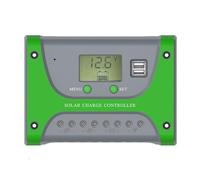 Regolatore Solare 10A 20A 30A 40A 50A 60A Regolatore Di Carica Solare PWM Fuori Rete 12/24/48V Doppio Ingresso Fotovoltaico Ampiamente Utilizzato(20A 12/24V)