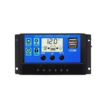 Regolatore Solare 12V24V Regolatore Di Controllo Della Carica Del Pannello Fotovoltaico Universale Completamente Automatico(12V/24V10A)