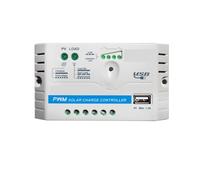 Regolatore solare MPPT, 10A 20A Regolatore Solare Caricabatteria PWM Pannelli Solari Regolatore LS1012EU LS1024EU LS2024EU Dispositivo Caricatore USB Protezione della batteria solare(Color:1024)