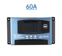 Regolatore solare MPPT 30A/60A/100A Bluetooth Temperatura Monitoraggio Ricarica.