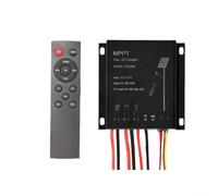 Regolatore solare per iluminazione stradale con telecomando, ingresso pannello solare 6 V-18 V, protezione da sovraccarico, protezione da sovraccarico, per vialetti, giardini