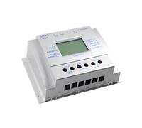 Regolatore Solare Regolatore di carica solare MPPT 60A 80A 12V 24V automatico del pannello for ingresso massimo 50V Tutti i dati in un display L60 L80(60A (L60))